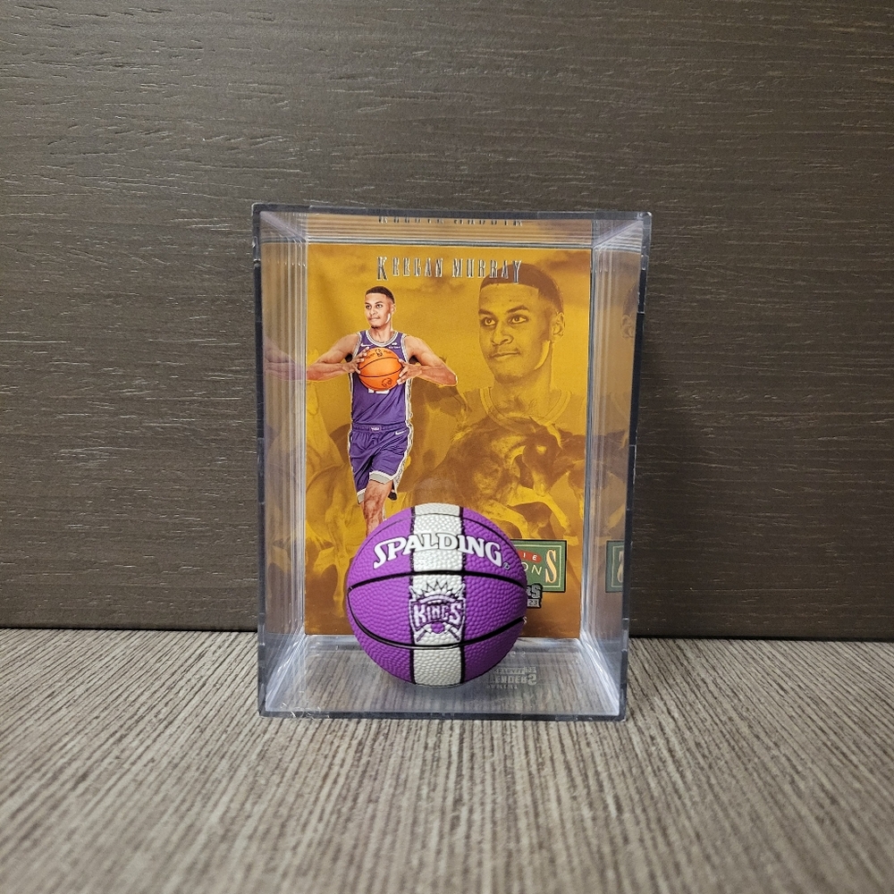 Keegan Murray Sacramento Kings Mini Basketball Sports Collectible
